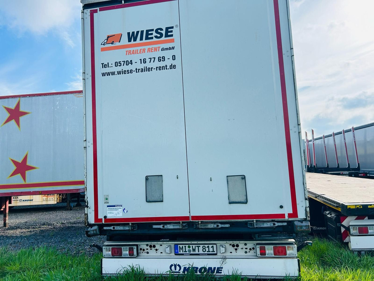 Krone Schiebeplanen Auflieger TÜV Neu - Schuifzeiloplegger: afbeelding 5 Krone Schiebeplanen Auflieger TÜV Neu - Schuifzeiloplegger: afbeelding 5