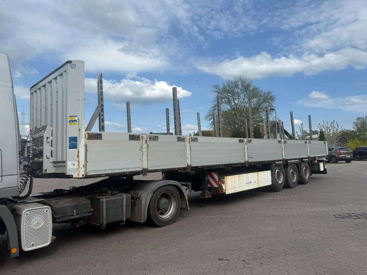 Krone Stahlmattenauflieger mit Bordwände - TÜV Neu - Open bak met boorden oplegger: afbeelding 3 Krone Stahlmattenauflieger mit Bordwände - TÜV Neu - Open bak met boorden oplegger: afbeelding 3