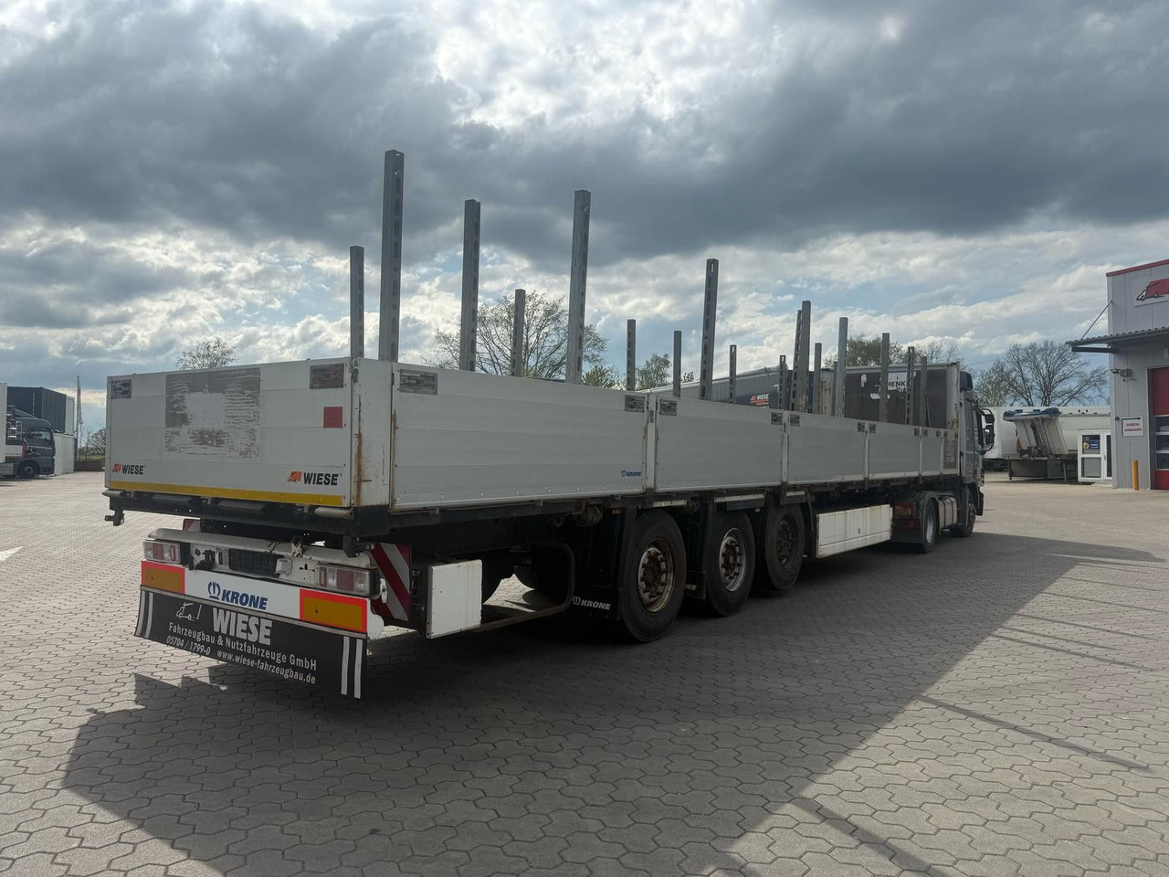 Krone Stahlmattenauflieger mit Bordwände - TÜV Neu - Open bak met boorden oplegger: afbeelding 5 Krone Stahlmattenauflieger mit Bordwände - TÜV Neu - Open bak met boorden oplegger: afbeelding 5