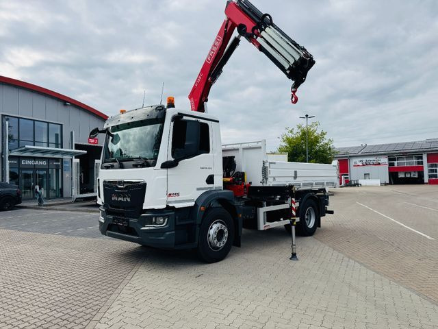MAN 18.320 4x4 mit Fassi Ladekran Sofort Verfügbar - Kipper vrachtwagen, Kraanwagen: afbeelding 3 MAN 18.320 4x4 mit Fassi Ladekran Sofort Verfügbar - Kipper vrachtwagen, Kraanwagen: afbeelding 3