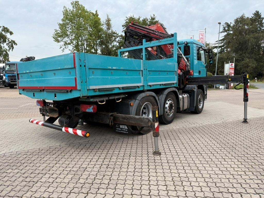 MAN TGS 26.400 6x2 Pritsche mit Fassi F450 Frontkran - Vrachtwagen met open laadbak, Kraanwagen: afbeelding 3 MAN TGS 26.400 6x2 Pritsche mit Fassi F450 Frontkran - Vrachtwagen met open laadbak, Kraanwagen: afbeelding 3