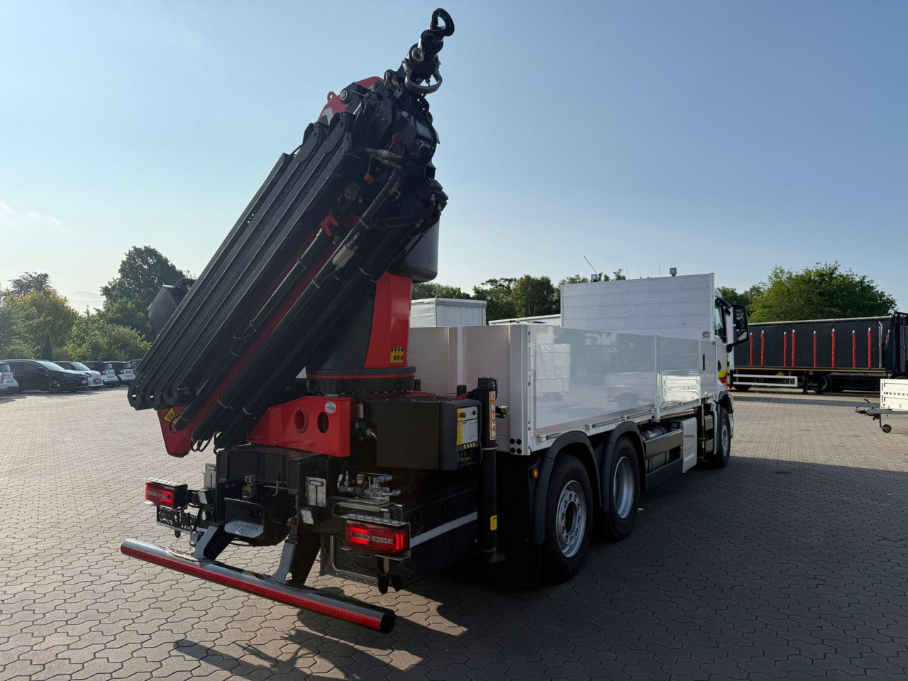 MAN TGS 26.430 Kran Palfinger PK 35.502 H, 5600 km - Vrachtwagen met open laadbak, Kraanwagen: afbeelding 4 MAN TGS 26.430 Kran Palfinger PK 35.502 H, 5600 km - Vrachtwagen met open laadbak, Kraanwagen: afbeelding 4