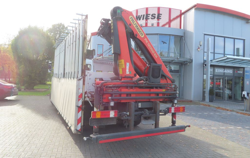Mercedes-Benz Axor 1833 L - Glastransporter Kran Palfinger - Vrachtwagen met open laadbak, Kraanwagen: afbeelding 5 Mercedes-Benz Axor 1833 L - Glastransporter Kran Palfinger - Vrachtwagen met open laadbak, Kraanwagen: afbeelding 5