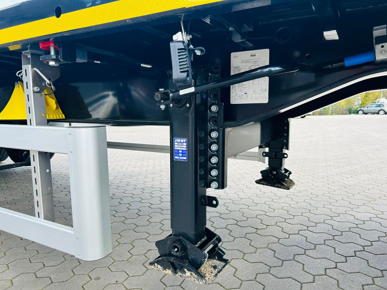 Houtoplegger PAVIC 3-Achs Plattform-Auflieger/Leergew. ca. 7,1t: afbeelding 11
