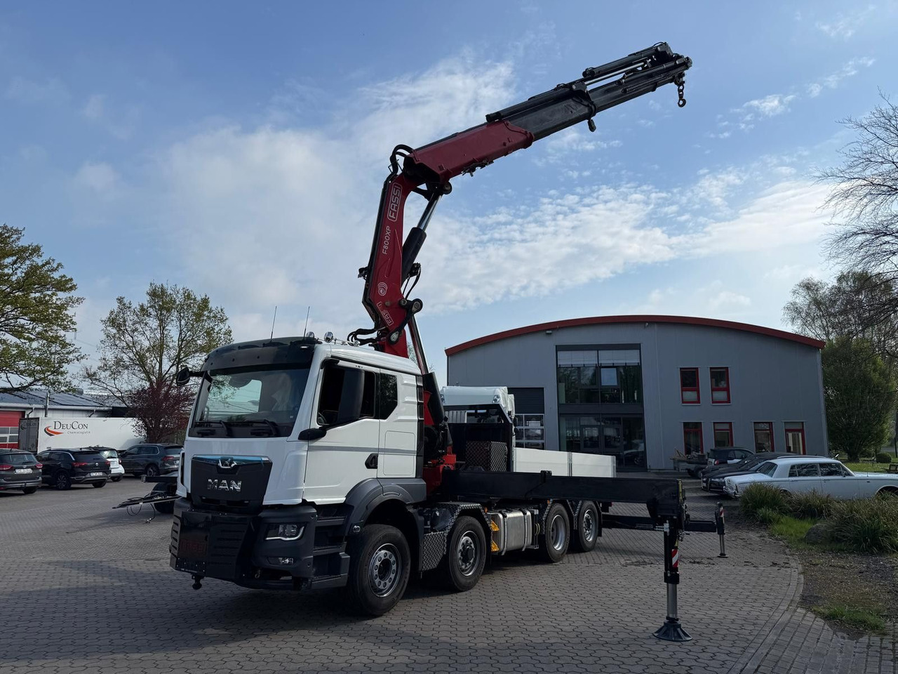 MAN 35.520 8x4 Fassi F800 RA2.28 OHNE ABSTÜTZÜBERWA. - Trekker: afbeelding 2 MAN 35.520 8x4 Fassi F800 RA2.28 OHNE ABSTÜTZÜBERWA. - Trekker: afbeelding 2