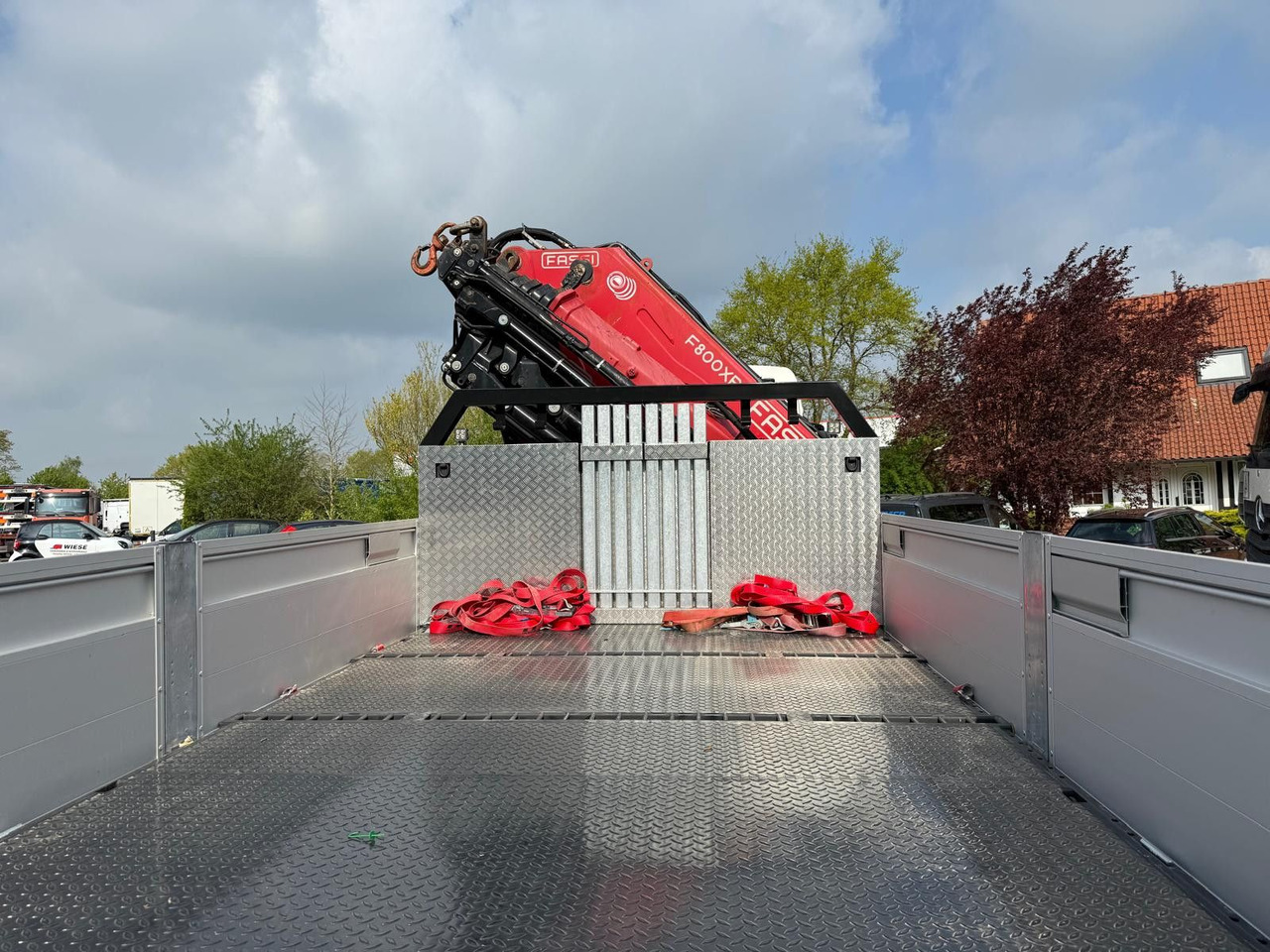 Trekker MAN 35.520 8x4 Fassi F800 RA2.28 OHNE ABSTÜTZÜBERWA.: afbeelding 7