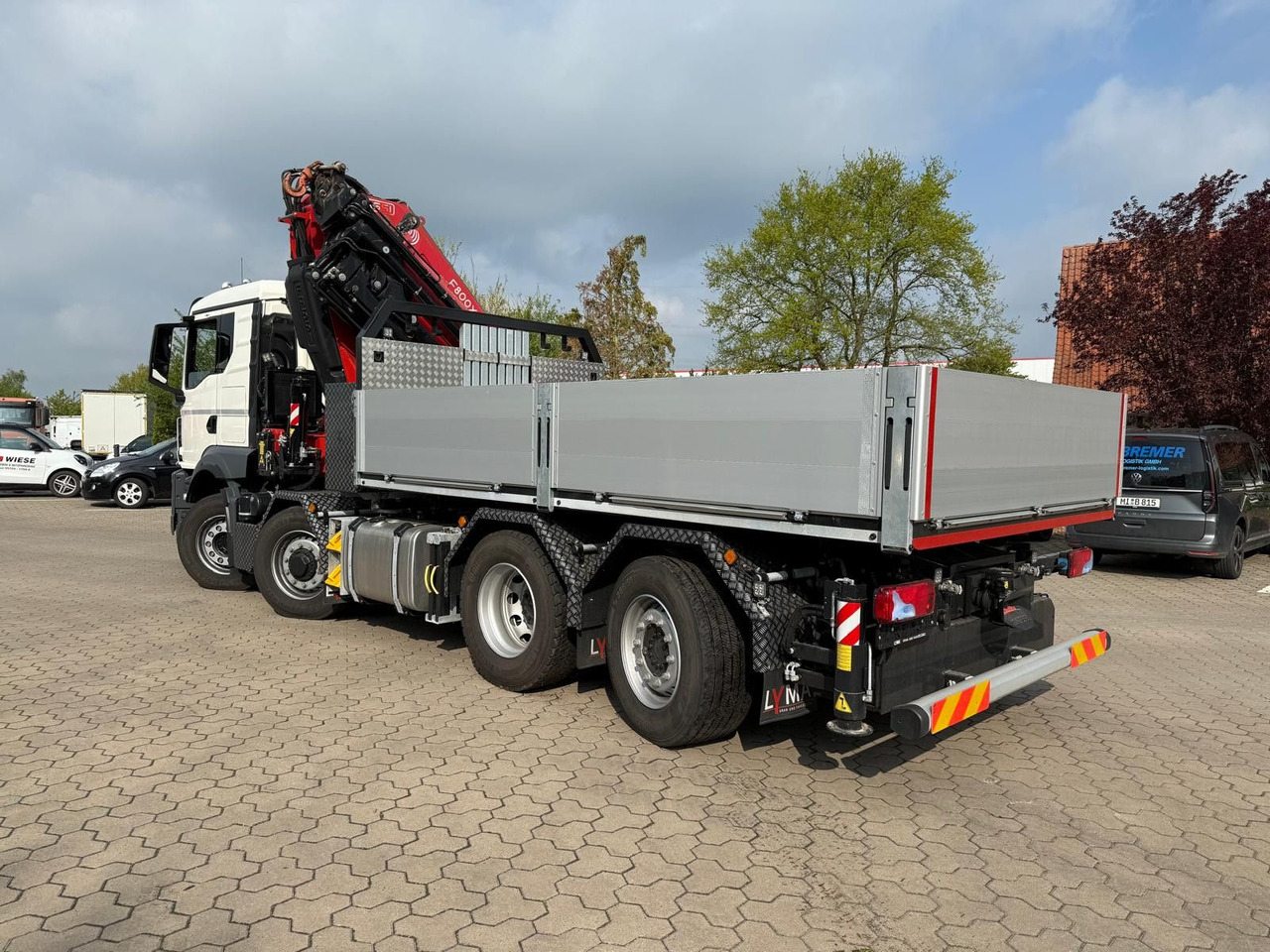 Trekker MAN 35.520 8x4 Fassi F800 RA2.28 OHNE ABSTÜTZÜBERWA.: afbeelding 10