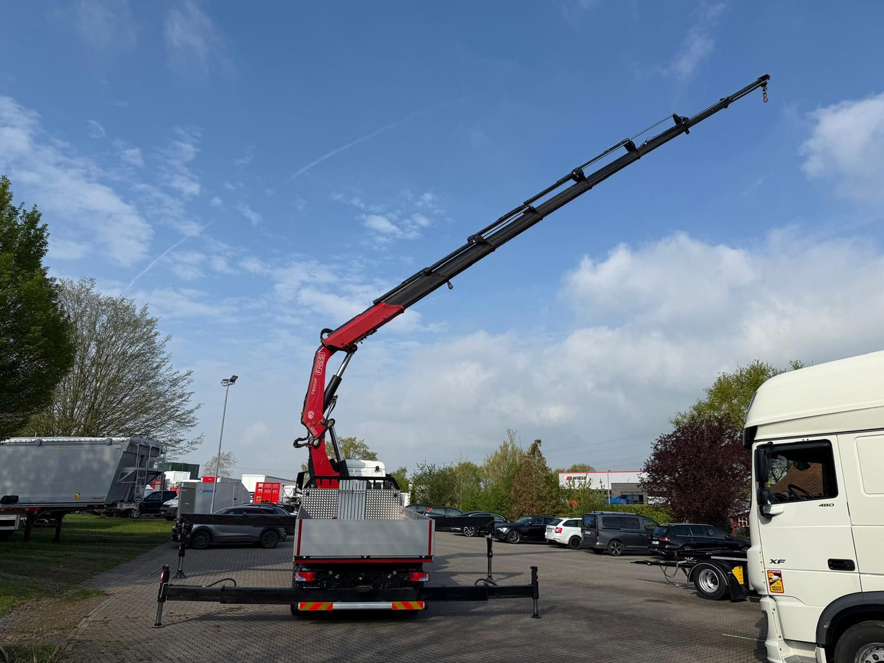 Trekker MAN 35.520 8x4 Fassi F800 RA2.28 OHNE ABSTÜTZÜBERWA.: afbeelding 12