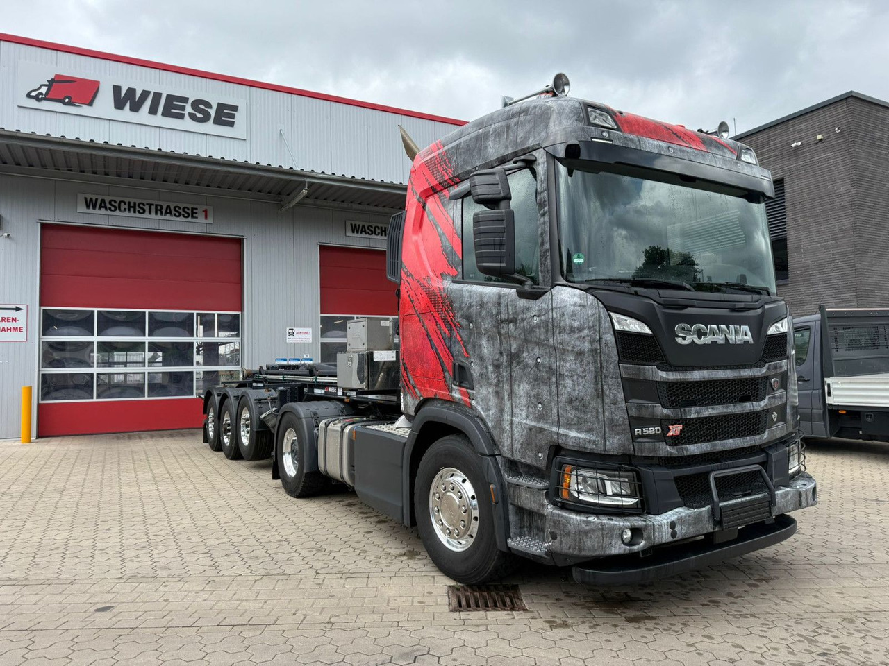 Scania R580 4x2 V8 Hydraulik 23.000 km Neuwertig - Trekker: afbeelding 1 Scania R580 4x2 V8 Hydraulik 23.000 km Neuwertig - Trekker: afbeelding 1