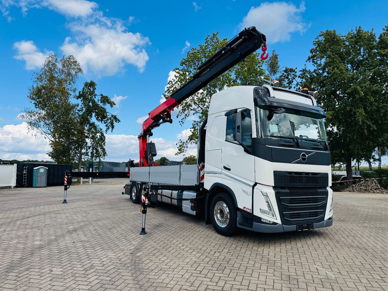 Volvo FH 540 6x2 Container Fassi F545 Heck - Vrachtwagen met open laadbak, Kraanwagen: afbeelding 5 Volvo FH 540 6x2 Container Fassi F545 Heck - Vrachtwagen met open laadbak, Kraanwagen: afbeelding 5