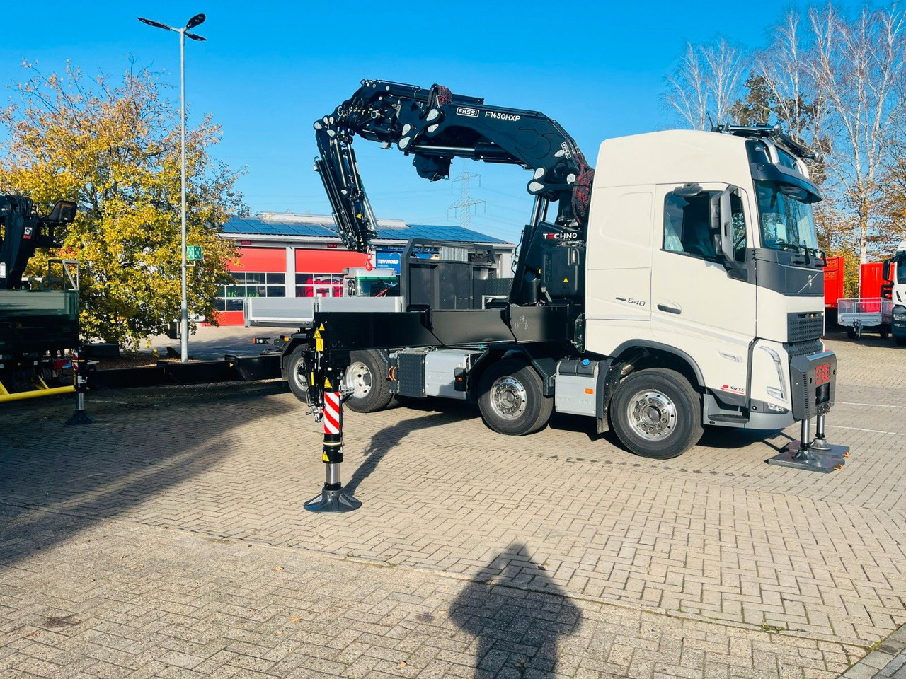 Volvo FH 540 SZM mit F1450 HXP Fly Jib + Winde - Kraanwagen: afbeelding 4 Volvo FH 540 SZM mit F1450 HXP Fly Jib + Winde - Kraanwagen: afbeelding 4