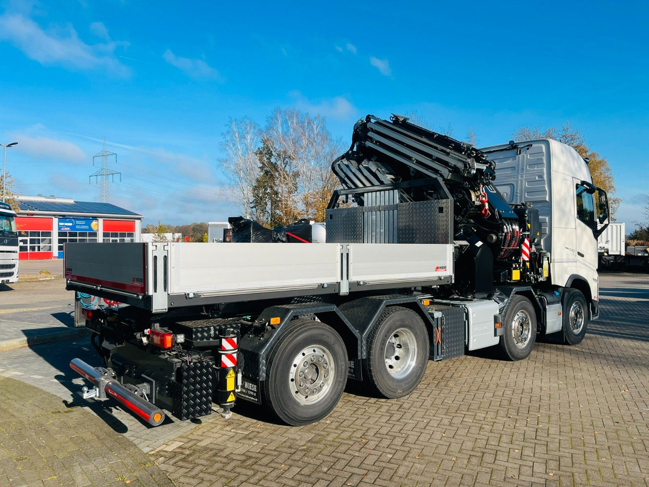 Volvo FH 540 SZM mit F1450 HXP Fly Jib + Winde - Vrachtwagen met open laadbak, Kraanwagen: afbeelding 3 Volvo FH 540 SZM mit F1450 HXP Fly Jib + Winde - Vrachtwagen met open laadbak, Kraanwagen: afbeelding 3