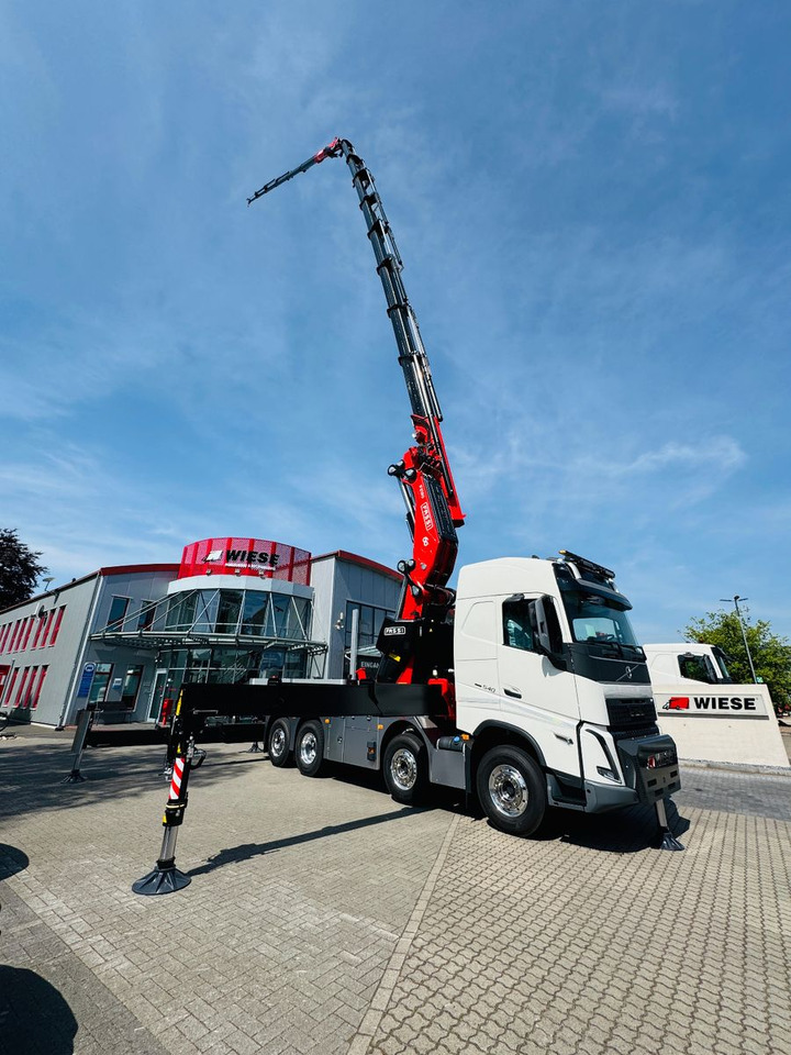 Volvo FH 540 mit Fassi F2150RAL Fly Jib + Winde - Vrachtwagen met open laadbak, Kraanwagen: afbeelding 5 Volvo FH 540 mit Fassi F2150RAL Fly Jib + Winde - Vrachtwagen met open laadbak, Kraanwagen: afbeelding 5