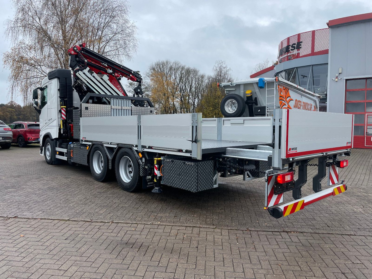 Volvo FH500 6x4 Fassi F545RA 2.27 mit Jib und Winde - Vrachtwagen met open laadbak, Kraanwagen: afbeelding 3 Volvo FH500 6x4 Fassi F545RA 2.27 mit Jib und Winde - Vrachtwagen met open laadbak, Kraanwagen: afbeelding 3