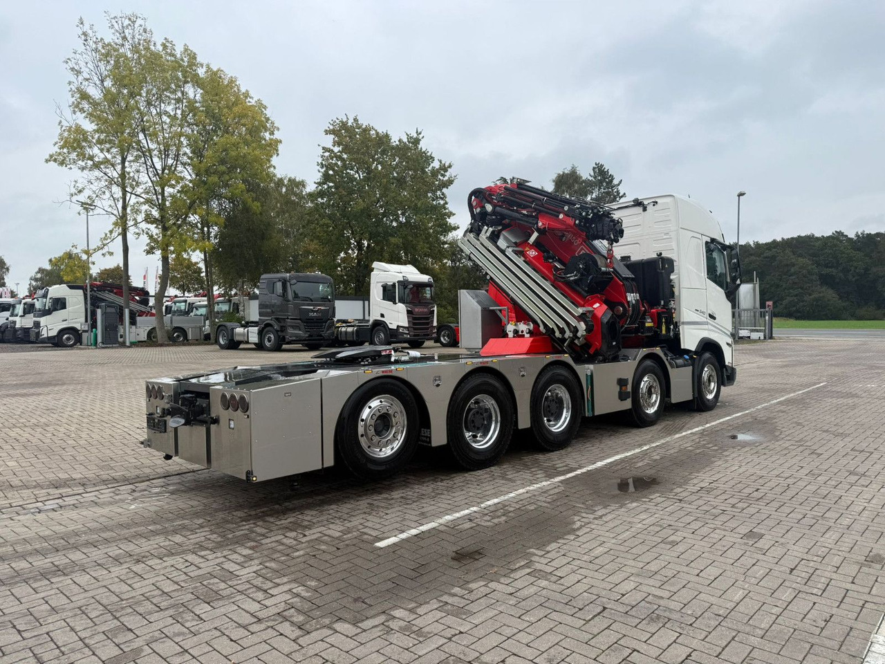 Volvo FH540 10x4 mit F1150 Ladekran, Sattelzugmaschine - Kraanwagen: afbeelding 3 Volvo FH540 10x4 mit F1150 Ladekran, Sattelzugmaschine - Kraanwagen: afbeelding 3