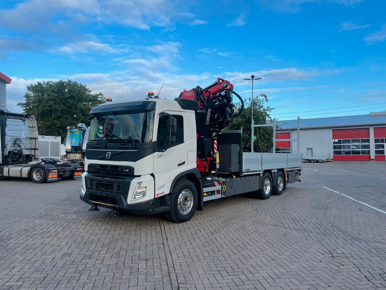 Volvo FMX 500 FASSI Ladekran F545 JIB & Winde Sofort - Vrachtwagen met open laadbak, Kraanwagen: afbeelding 1 Volvo FMX 500 FASSI Ladekran F545 JIB & Winde Sofort - Vrachtwagen met open laadbak, Kraanwagen: afbeelding 1