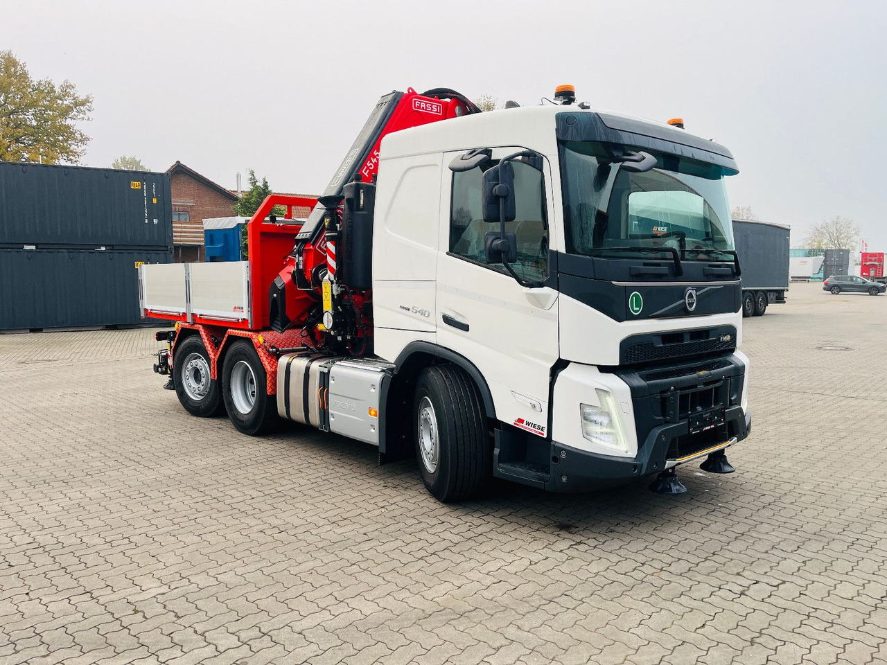 Volvo FMX 540 6x2 mit F545RA.2.28 - Vrachtwagen met open laadbak, Kraanwagen: afbeelding 4 Volvo FMX 540 6x2 mit F545RA.2.28 - Vrachtwagen met open laadbak, Kraanwagen: afbeelding 4