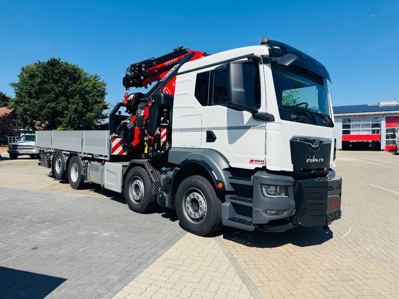 MAN TGS 32.510 mit F710 Frontkran sofort - Vrachtwagen, Kraanwagen: afbeelding 1 MAN TGS 32.510 mit F710 Frontkran sofort - Vrachtwagen, Kraanwagen: afbeelding 1