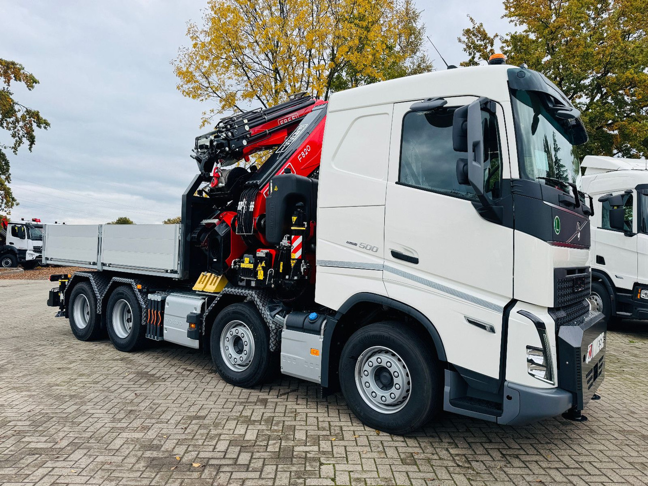 Volvo FH 500 8x4 Kran F820 RA2.27 Jib & Winde Sofort - Vrachtwagen, Kraanwagen: afbeelding 4 Volvo FH 500 8x4 Kran F820 RA2.27 Jib & Winde Sofort - Vrachtwagen, Kraanwagen: afbeelding 4