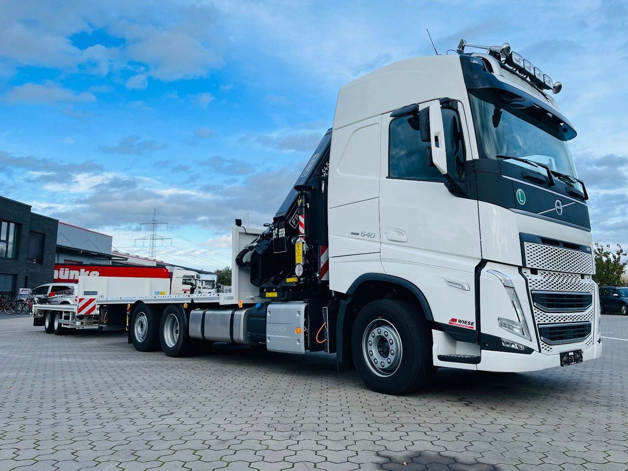 Volvo FH540 6x2 Containerpritsche mit F545RA.2.26 - Vrachtwagen, Kraanwagen: afbeelding 5 Volvo FH540 6x2 Containerpritsche mit F545RA.2.26 - Vrachtwagen, Kraanwagen: afbeelding 5