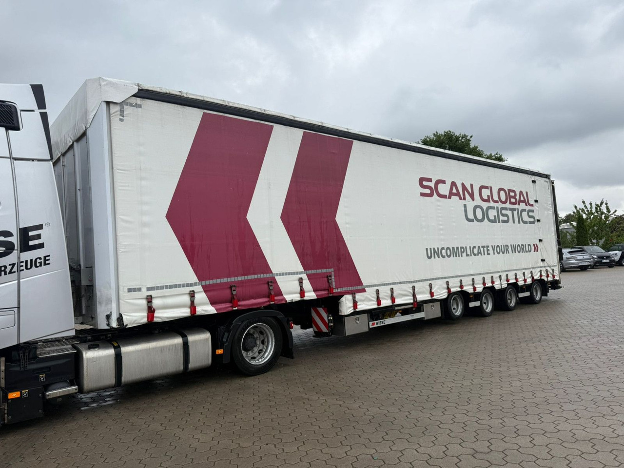 Wiese 4-Achs Mega Gabelstaplertransporter Rampe - Dieplader oplegger: afbeelding 3 Wiese 4-Achs Mega Gabelstaplertransporter Rampe - Dieplader oplegger: afbeelding 3