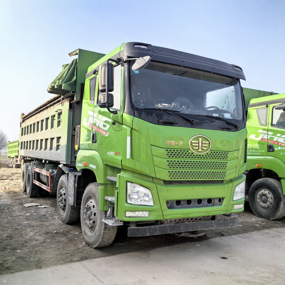 FAW FAW 8x4 430hp-Green China Tipper - Kipper vrachtwagen: afbeelding 1 FAW FAW 8x4 430hp-Green China Tipper - Kipper vrachtwagen: afbeelding 1