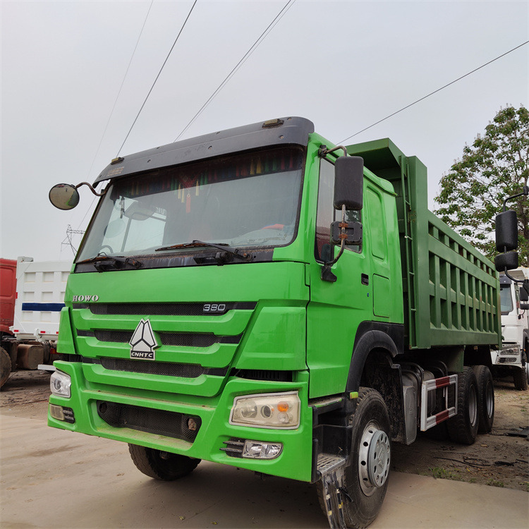 HOWO HOWO 6x4 380-Tipper Green - Kipper vrachtwagen: afbeelding 1 HOWO HOWO 6x4 380-Tipper Green - Kipper vrachtwagen: afbeelding 1