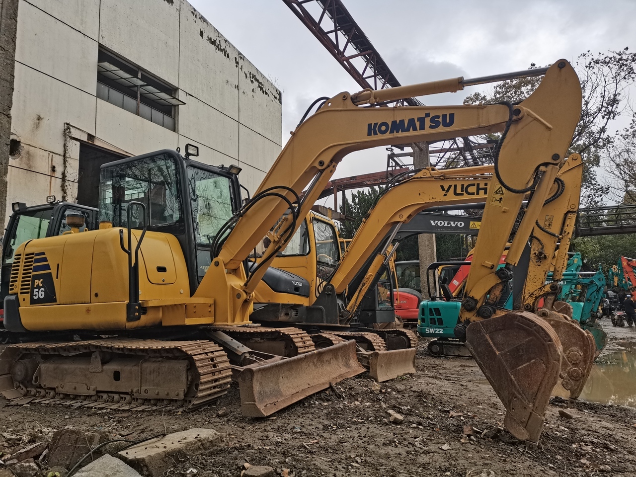 KOMATSU PC56-7 - Minigraafmachine: afbeelding 1 KOMATSU PC56-7 - Minigraafmachine: afbeelding 1