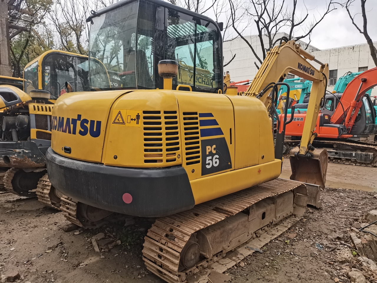 KOMATSU PC56-7-Mini excavator - Minigraafmachine: afbeelding 4 KOMATSU PC56-7-Mini excavator - Minigraafmachine: afbeelding 4