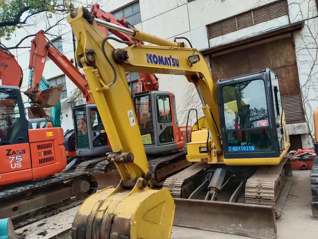 KOMATSU PC70-mini excavator - Minigraafmachine: afbeelding 4 KOMATSU PC70-mini excavator - Minigraafmachine: afbeelding 4