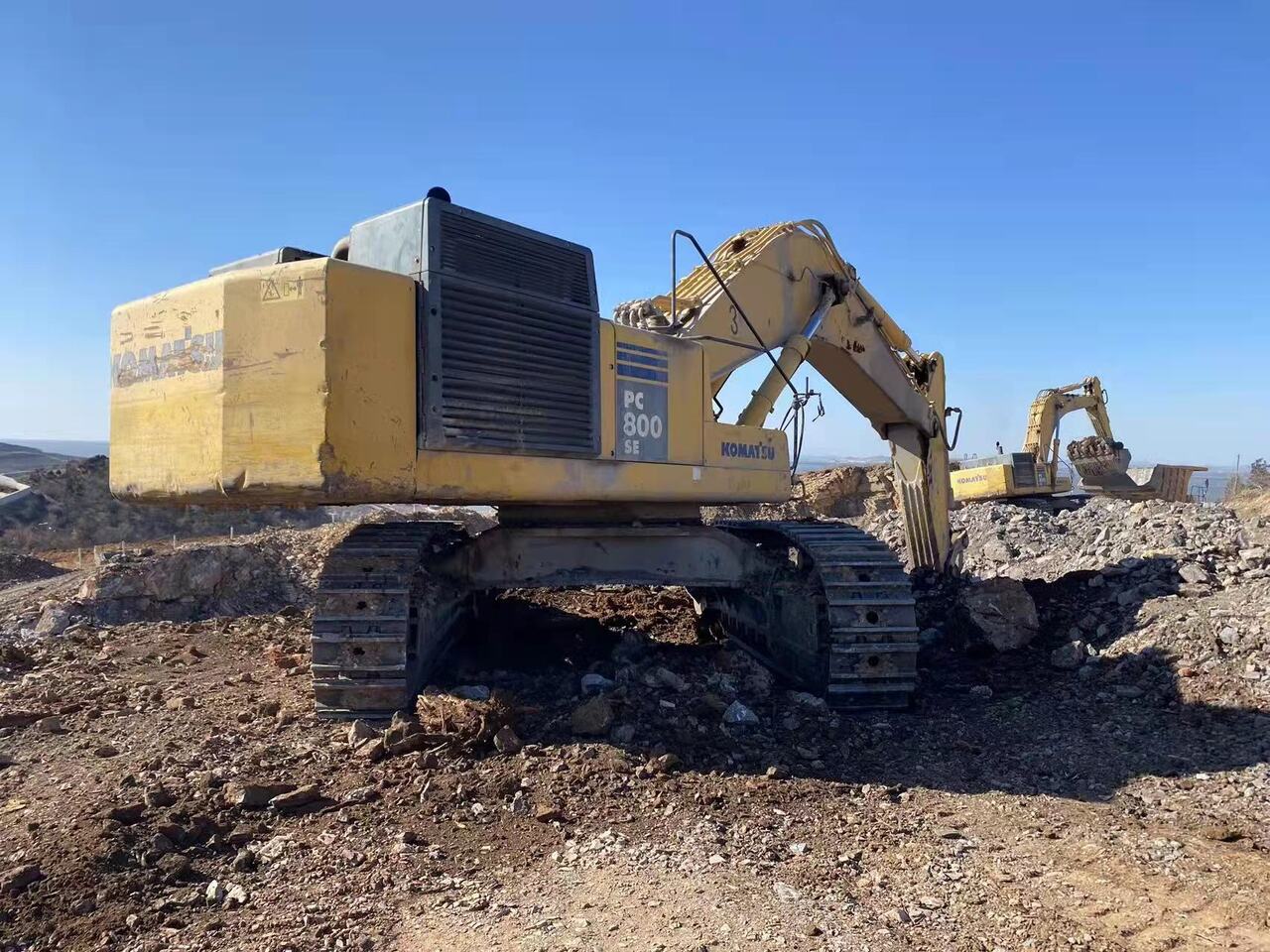 KOMATSU PC800SE-7 - Rupsgraafmachine: afbeelding 2 KOMATSU PC800SE-7 - Rupsgraafmachine: afbeelding 2
