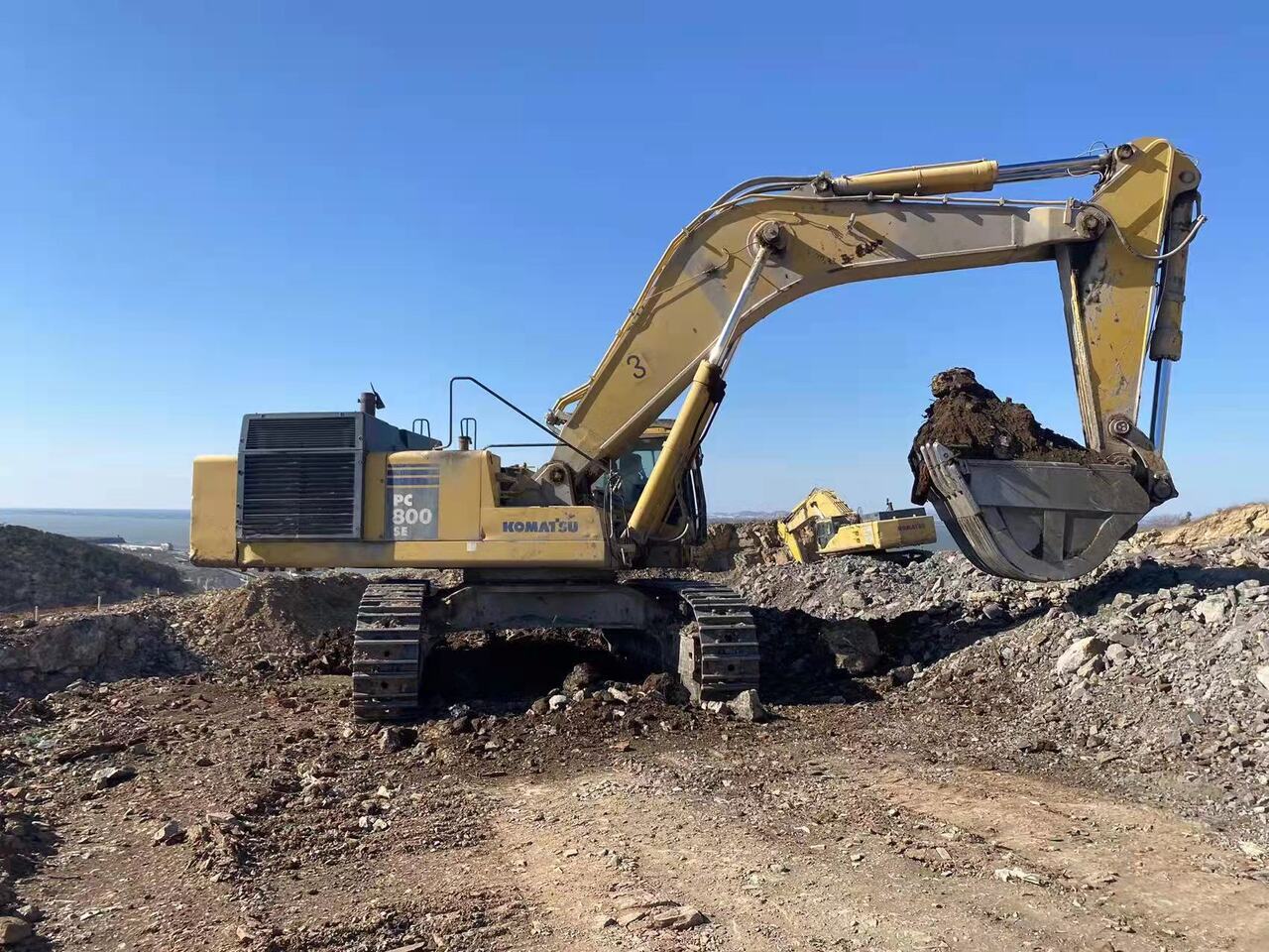 KOMATSU PC800SE-7 - Rupsgraafmachine: afbeelding 1 KOMATSU PC800SE-7 - Rupsgraafmachine: afbeelding 1