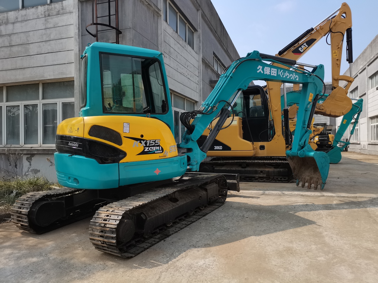 KUBOTA KX155 - Minigraafmachine: afbeelding 2 KUBOTA KX155 - Minigraafmachine: afbeelding 2