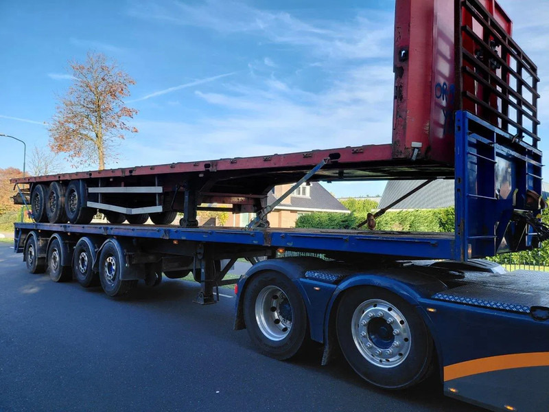 Kwb 4 AXLE HOLLAND TRAILER 41180 KG LOADING CAPACITY - Open bak met boorden oplegger: afbeelding 5 Kwb 4 AXLE HOLLAND TRAILER 41180 KG LOADING CAPACITY - Open bak met boorden oplegger: afbeelding 5