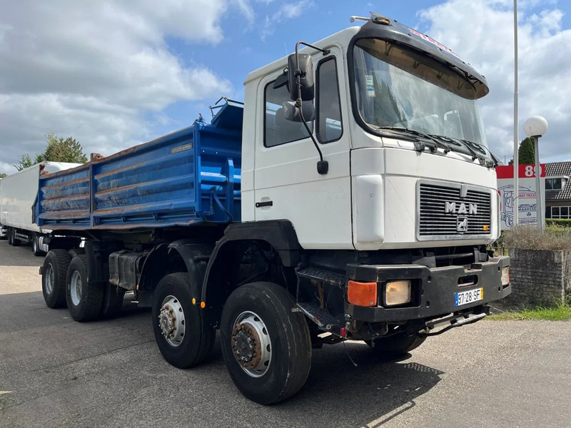 MAN 35.372 35 302 8X6 KIPPER MANUAL ZF GEARBOX FULL STEEL SPRING - Kipper vrachtwagen: afbeelding 4 MAN 35.372 35 302 8X6 KIPPER MANUAL ZF GEARBOX FULL STEEL SPRING - Kipper vrachtwagen: afbeelding 4