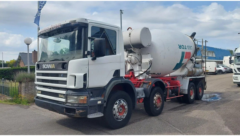 Scania P114-340 8x4 Mixer Full Steel Spring - Betonmixer: afbeelding 1 Scania P114-340 8x4 Mixer Full Steel Spring - Betonmixer: afbeelding 1
