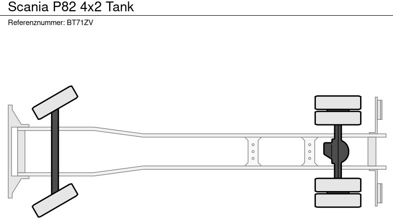 Tankwagen Scania P82 4x2 Tank: afbeelding 12