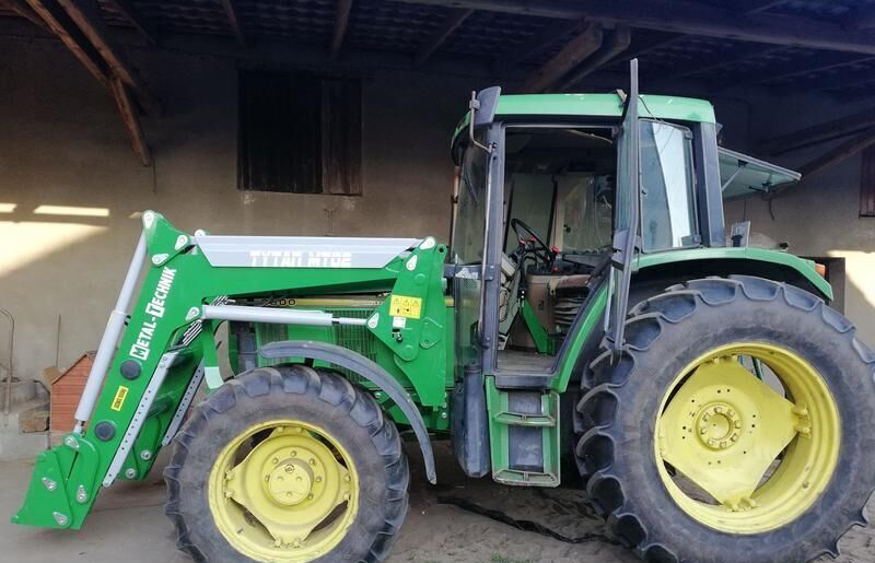 Metal-Technik Frontlader für John Deere/ Front loader/ Ładowacz TUR - Voorlader voor tractor voor Tractor: afbeelding 1 Metal-Technik Frontlader für John Deere/ Front loader/ Ładowacz TUR - Voorlader voor tractor voor Tractor: afbeelding 1