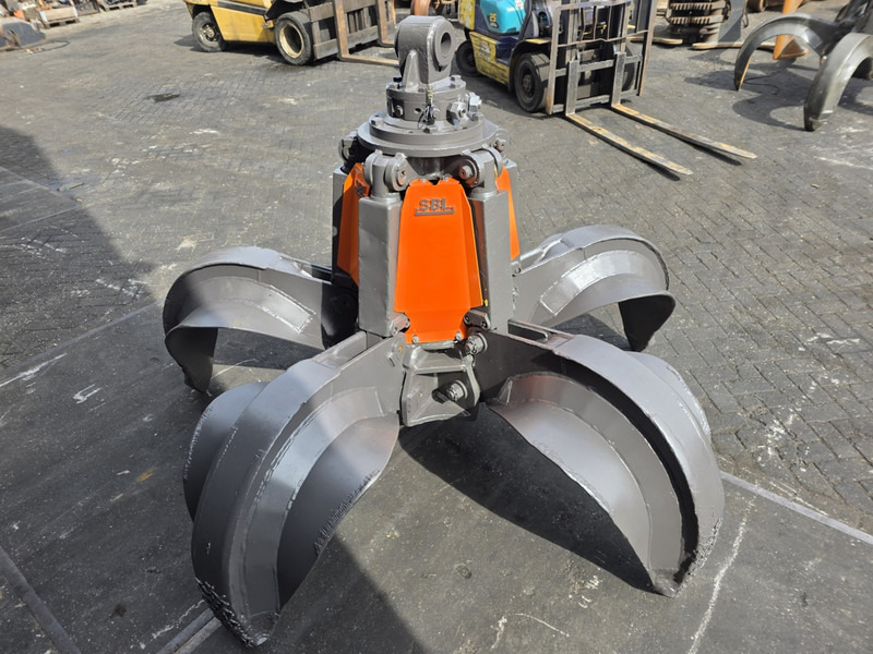 Poliepgrijper orange peel sbl greifer fuchs sennebogen liebherr grapple orange peel - Grijper voor Bouwmachine: afbeelding 3 Poliepgrijper orange peel sbl greifer fuchs sennebogen liebherr grapple orange peel - Grijper voor Bouwmachine: afbeelding 3