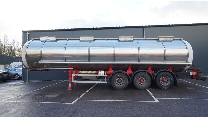 Burg 3 AXLE TANK CHEMIE TRAILER 30.000LTR - Tankoplegger: afbeelding 1 Burg 3 AXLE TANK CHEMIE TRAILER 30.000LTR - Tankoplegger: afbeelding 1