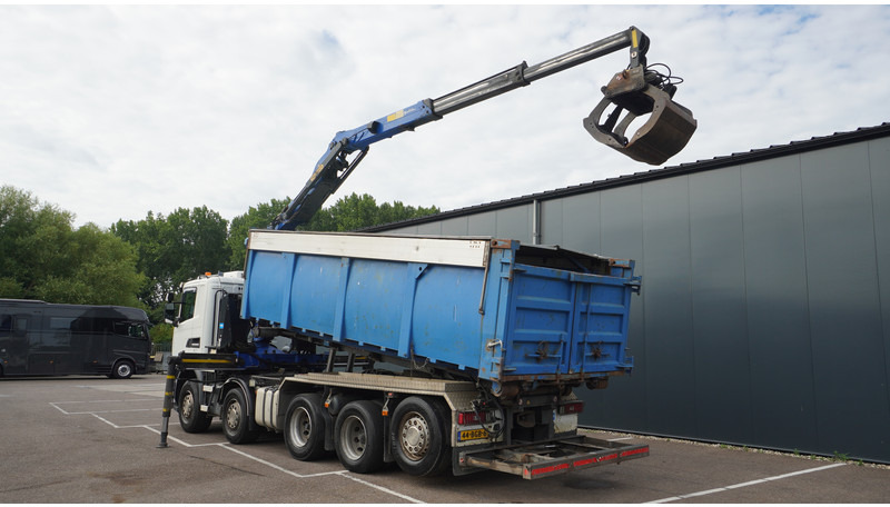 Scania G 490 10X4 CABLE SYSTEM TRUCK WITH PALFINGER Q180Z95TR CRANE - Kraanwagen: afbeelding 3 Scania G 490 10X4 CABLE SYSTEM TRUCK WITH PALFINGER Q180Z95TR CRANE - Kraanwagen: afbeelding 3