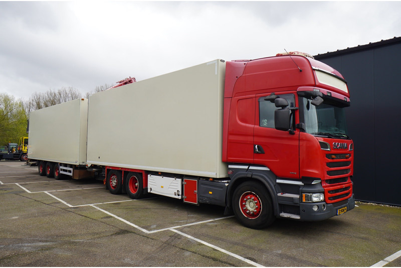 Scania R 580 V8 6X2 FRIGO RETARDER IN COMBI WITH BURG TRAILER - Koelwagen vrachtwagen: afbeelding 4 Scania R 580 V8 6X2 FRIGO RETARDER IN COMBI WITH BURG TRAILER - Koelwagen vrachtwagen: afbeelding 4