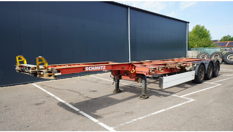 Schmitz Cargobull 3 AXLE CONTAINER TRANSPORT TRAILER EXTENDABLE 45 FT - Containertransporter/ Wissellaadbak oplegger: afbeelding 2 Schmitz Cargobull 3 AXLE CONTAINER TRANSPORT TRAILER EXTENDABLE 45 FT - Containertransporter/ Wissellaadbak oplegger: afbeelding 2