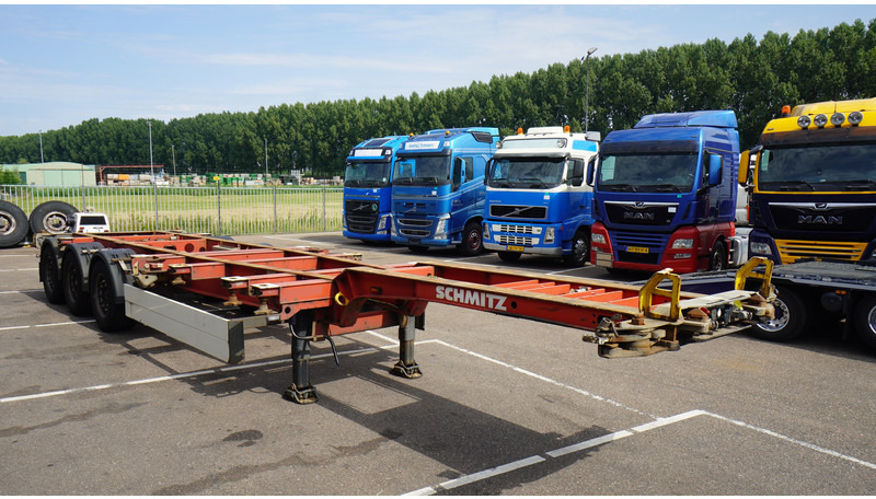 Schmitz Cargobull 3 AXLE CONTAINER TRANSPORT TRAILER EXTENDABLE 45 FT - Containertransporter/ Wissellaadbak oplegger: afbeelding 3 Schmitz Cargobull 3 AXLE CONTAINER TRANSPORT TRAILER EXTENDABLE 45 FT - Containertransporter/ Wissellaadbak oplegger: afbeelding 3