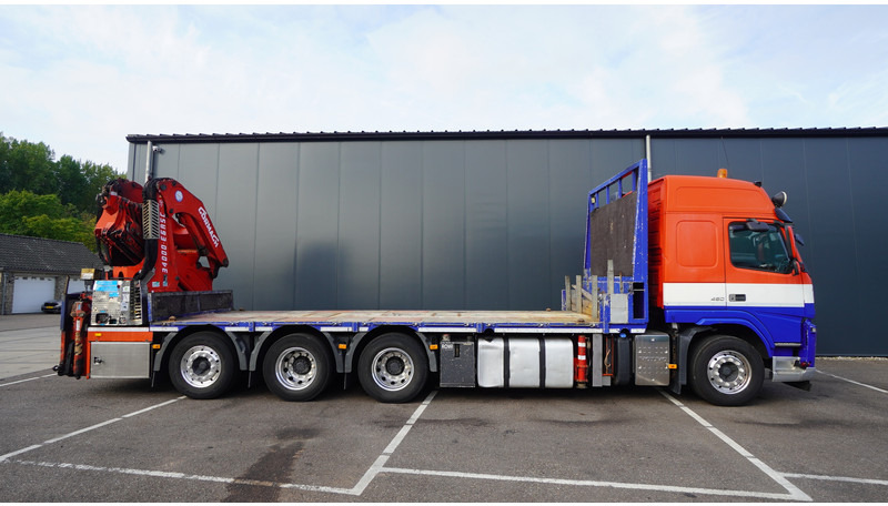 Volvo FM 450 8X4 FLATBED WITH GORMACH 3400E6 CRANE - Kraanwagen: afbeelding 4 Volvo FM 450 8X4 FLATBED WITH GORMACH 3400E6 CRANE - Kraanwagen: afbeelding 4