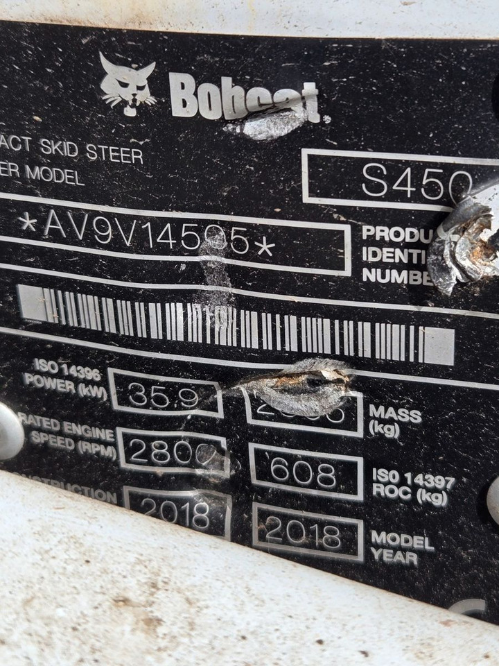 Bobcat S450 - Wiellader: afbeelding 2 Bobcat S450 - Wiellader: afbeelding 2
