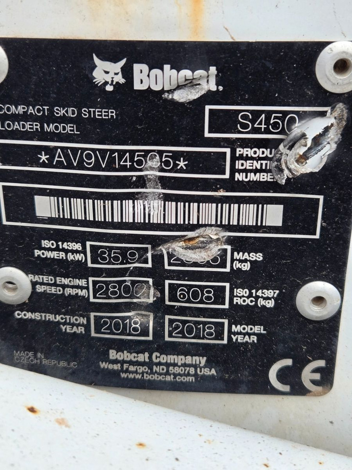Bobcat S450 - Wiellader: afbeelding 2 Bobcat S450 - Wiellader: afbeelding 2