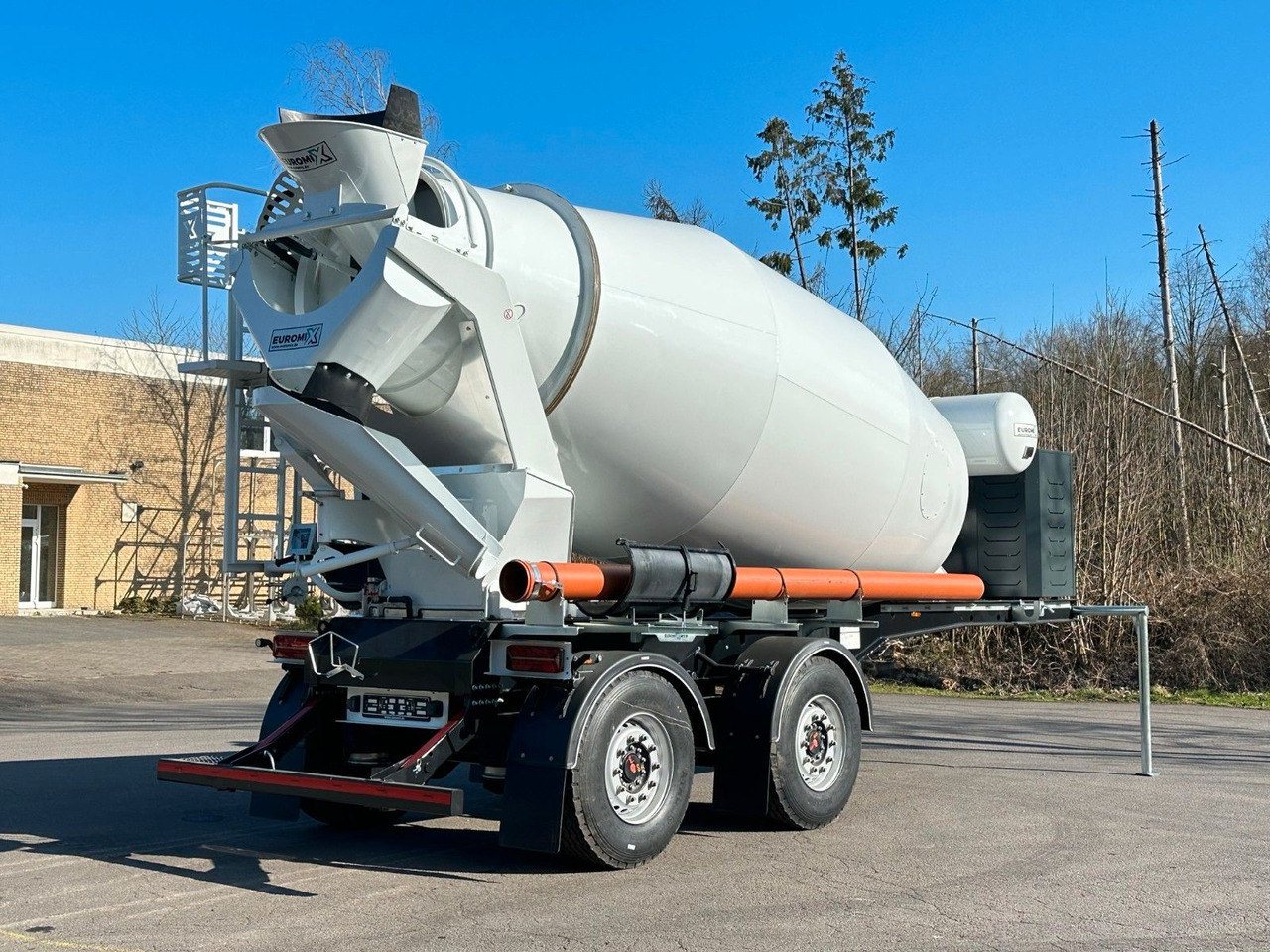 EUROMIX MTP - 10m³ Betonmischer-Auflieger - Betonmixer: afbeelding 2 EUROMIX MTP - 10m³ Betonmischer-Auflieger - Betonmixer: afbeelding 2