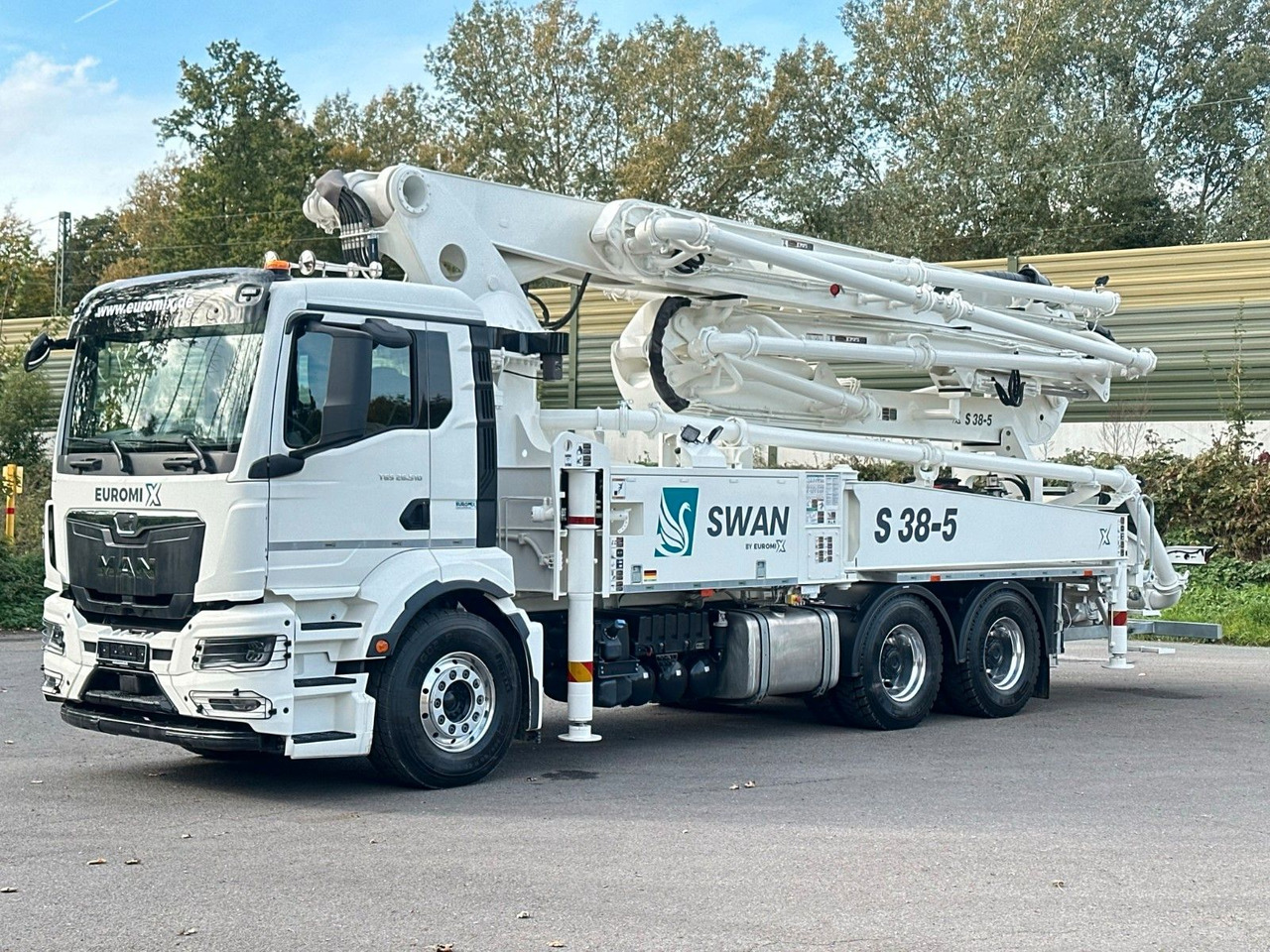 MAN TGS 26.510 6x4 SWAN TSP 38-5 160RZ ( 38m ) - Betonmixer: afbeelding 1 MAN TGS 26.510 6x4 SWAN TSP 38-5 160RZ ( 38m ) - Betonmixer: afbeelding 1