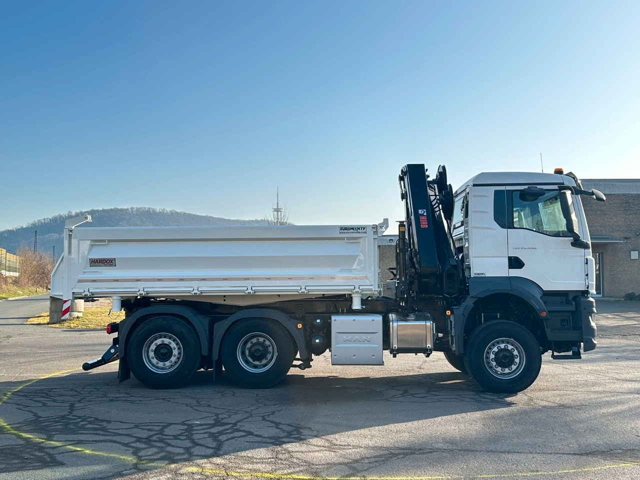 MAN TGS 28.440 6x4-4/3-Seiten- Kipper / Hiab 228-6 - Kipper vrachtwagen, Kraanwagen: afbeelding 5 MAN TGS 28.440 6x4-4/3-Seiten- Kipper / Hiab 228-6 - Kipper vrachtwagen, Kraanwagen: afbeelding 5